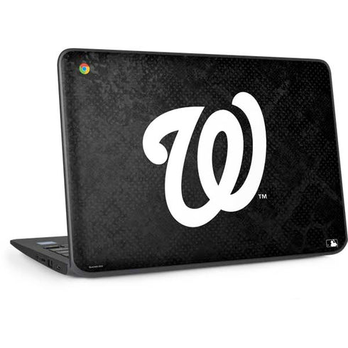 MLB Washington Nationals Dark Wash HP Chromebook Skin