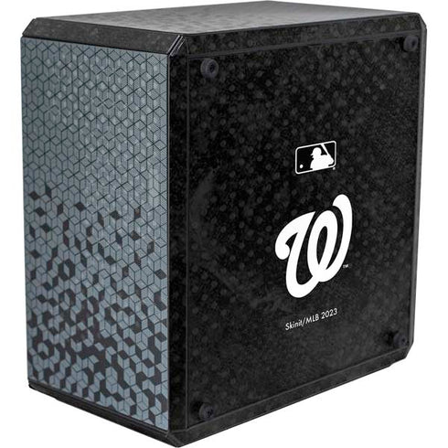MLB Washington Nationals Dark Wash Cooler Master MasterBox Q300L Mini Tower Skin