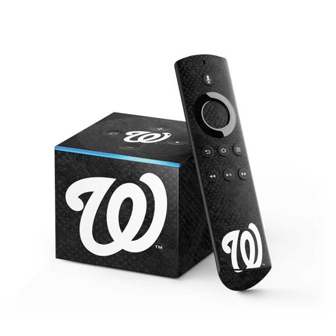 MLB Washington Nationals Dark Wash Fire TV Cube Skin