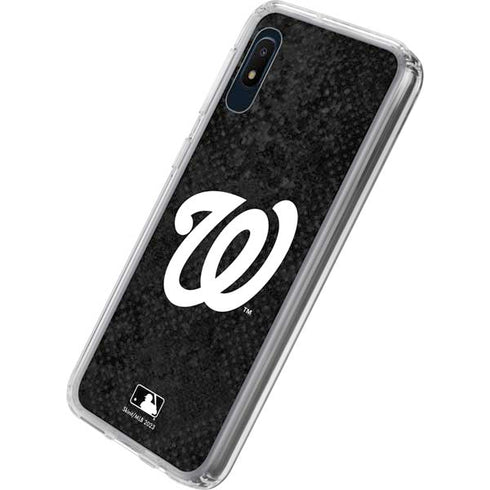 MLB Washington Nationals Dark Wash Galaxy A10e Clear Case