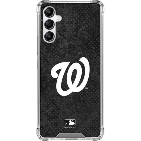 MLB Washington Nationals Dark Wash Galaxy A14 5G Clear Case