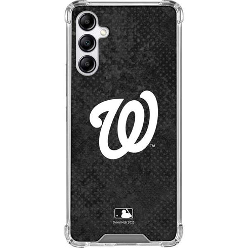 MLB Washington Nationals Dark Wash Galaxy A15 5G Clear Case