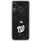 MLB Washington Nationals Dark Wash Galaxy A20 Clear Case