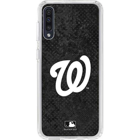 MLB Washington Nationals Dark Wash Galaxy A50 Clear Case