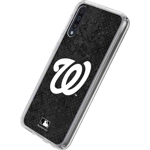 MLB Washington Nationals Dark Wash Galaxy A50 Clear Case