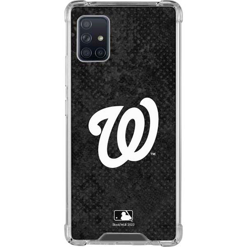 MLB Washington Nationals Dark Wash Galaxy A51 5G Clear Case