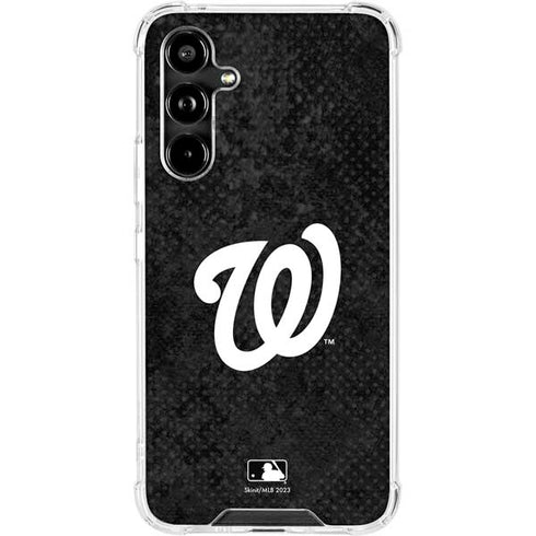 MLB Washington Nationals Dark Wash Galaxy A54 5G Clear Case