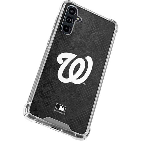 MLB Washington Nationals Dark Wash Galaxy A54 5G Clear Case