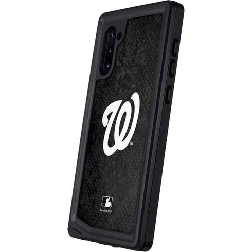 MLB Washington Nationals Dark Wash Galaxy Note 10 Waterproof Case