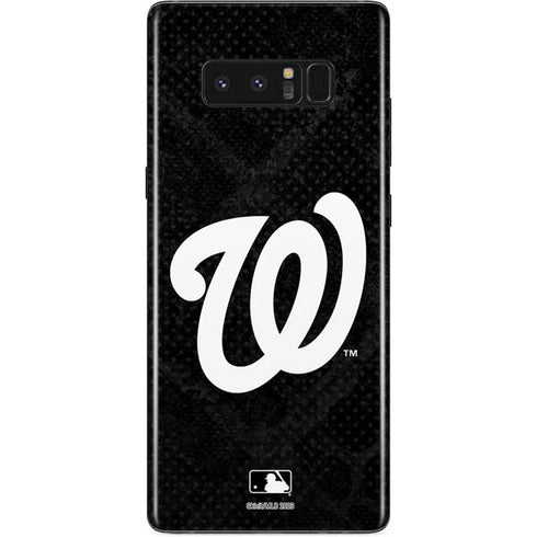 MLB Washington Nationals Dark Wash Galaxy Note 8 Skin