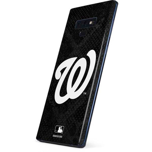 MLB Washington Nationals Dark Wash Galaxy Note 9 Skin