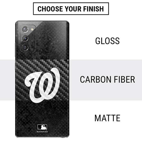 MLB Washington Nationals Dark Wash Galaxy Note20 5G Skin
