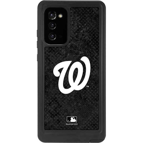 MLB Washington Nationals Dark Wash Galaxy Note20 5G Waterproof Case