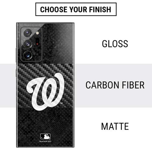 MLB Washington Nationals Dark Wash Galaxy Note20 Ultra 5G Skin