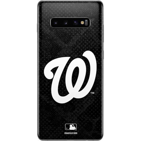 MLB Washington Nationals Dark Wash Galaxy S10 Plus Skin