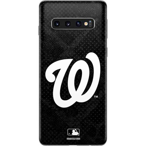 MLB Washington Nationals Dark Wash Galaxy S10 Skin