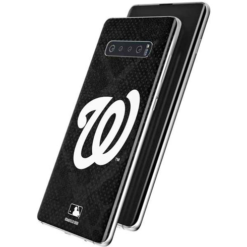 MLB Washington Nationals Dark Wash Galaxy S10 Skin