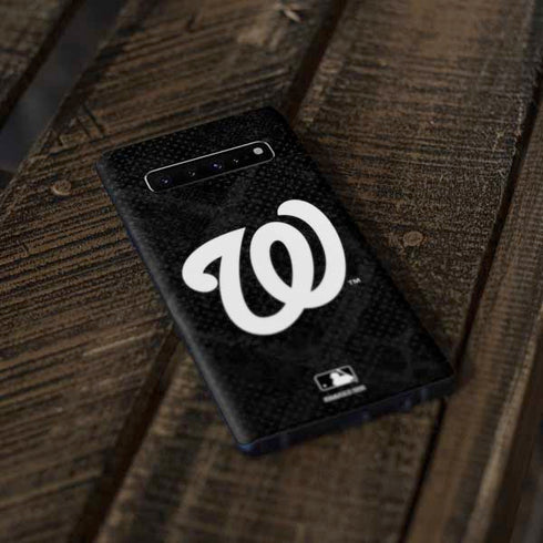 MLB Washington Nationals Dark Wash Galaxy S10 Skin