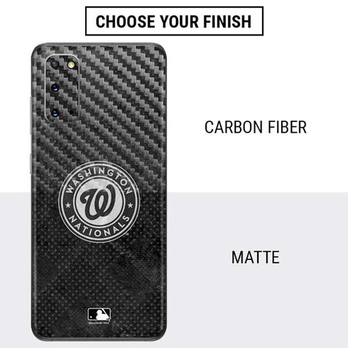 MLB Washington Nationals Dark Wash Galaxy S20 Skin