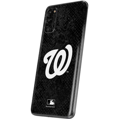 MLB Washington Nationals Dark Wash Galaxy S20 Skin