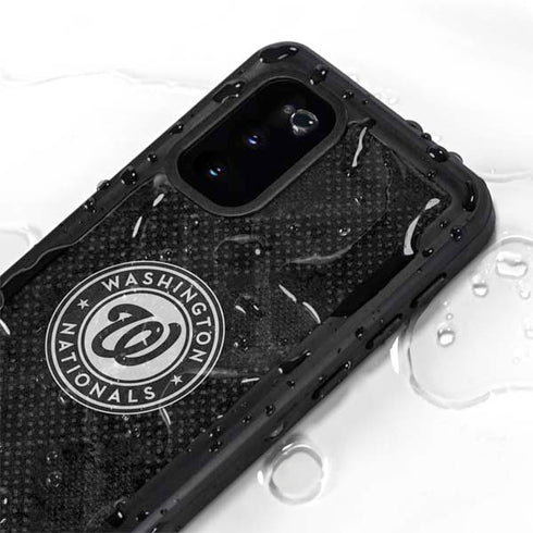 MLB Washington Nationals Dark Wash Galaxy S20 Waterproof Case