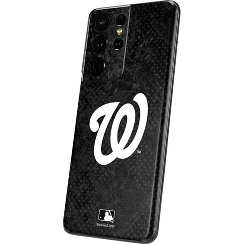 MLB Washington Nationals Dark Wash Galaxy S21 Ultra 5G Skin