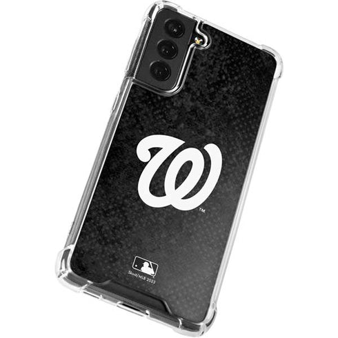 MLB Washington Nationals Dark Wash Galaxy S22 Clear Case