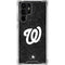 MLB Washington Nationals Dark Wash Galaxy S22 Ultra Clear Case