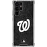 MLB Washington Nationals Dark Wash Galaxy S22 Ultra Clear Case