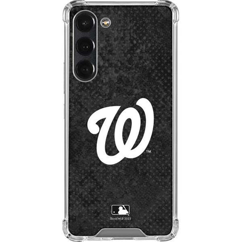 MLB Washington Nationals Dark Wash Galaxy S23 Plus Clear Case