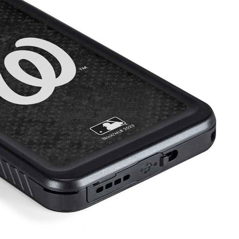 MLB Washington Nationals Dark Wash Galaxy S23 Waterproof Case
