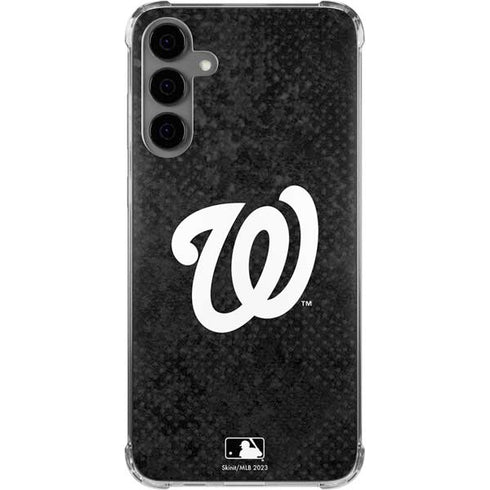 MLB Washington Nationals Dark Wash Galaxy S24 Plus Clear Case