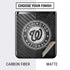 MLB Washington Nationals Dark Wash Galaxy Z Flip Skin