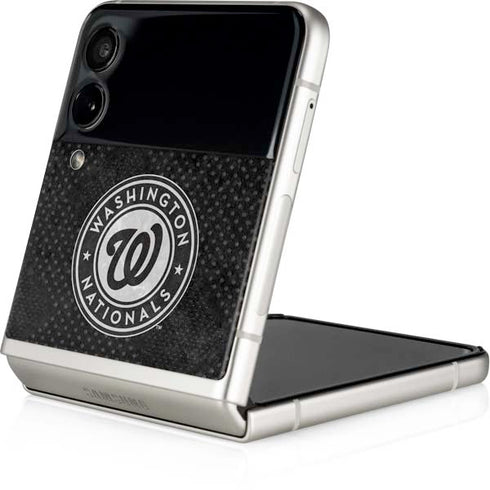 MLB Washington Nationals Dark Wash Galaxy Z Flip4 5G Skin
