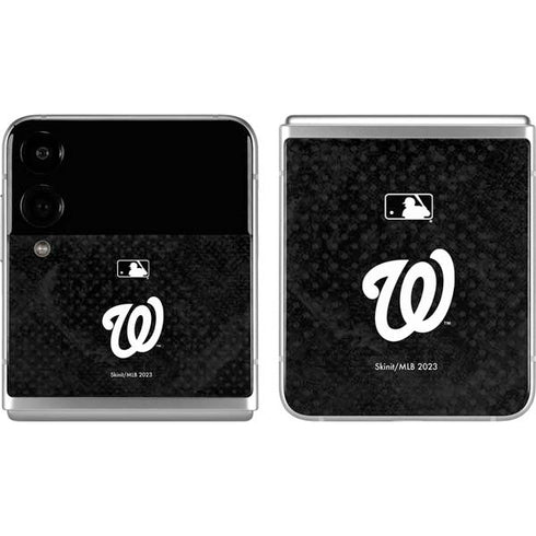 MLB Washington Nationals Dark Wash Galaxy Z Flip4 5G Skin