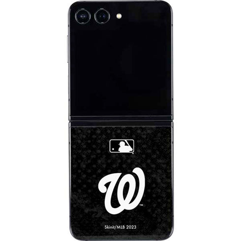 MLB Washington Nationals Dark Wash Galaxy Z Flip5 5G Skin