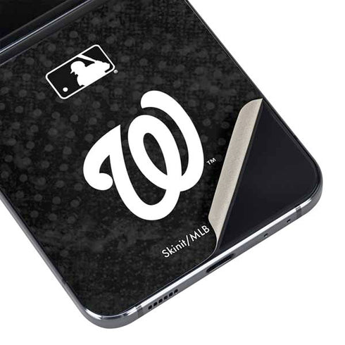 MLB Washington Nationals Dark Wash Galaxy Z Flip5 5G Skin