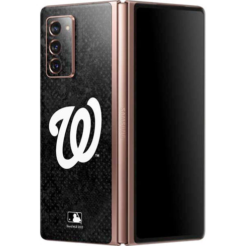MLB Washington Nationals Dark Wash Galaxy Z Fold2 5G Skin