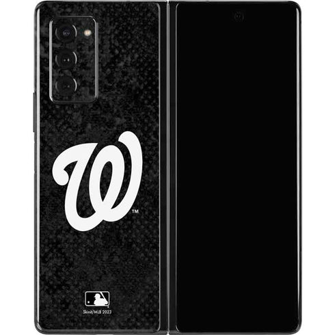 MLB Washington Nationals Dark Wash Galaxy Z Fold2 5G Skin
