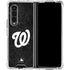 MLB Washington Nationals Dark Wash Galaxy Z Fold4 5G Clear Case