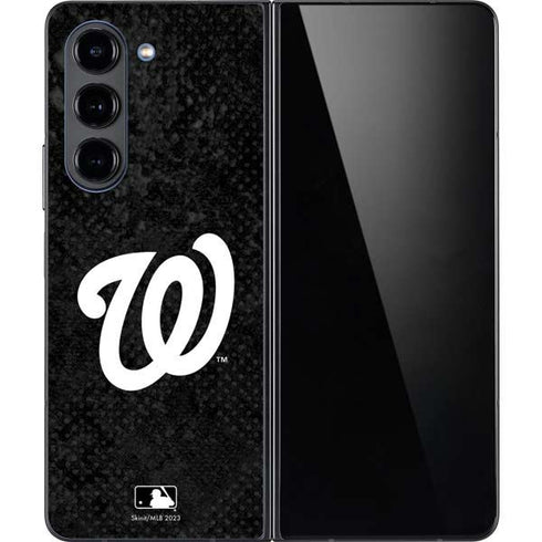 MLB Washington Nationals Dark Wash Galaxy Z Fold5 5G Skin