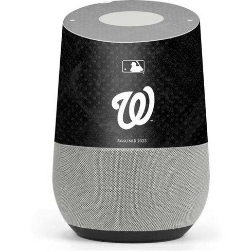 MLB Washington Nationals Dark Wash Google Home Skin
