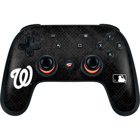 MLB Washington Nationals Dark Wash Google Stadia Controller Skin