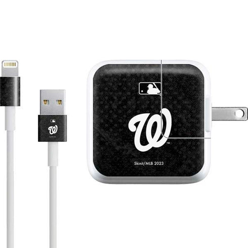 MLB Washington Nationals Dark Wash iPad Charger (10W USB) Skin