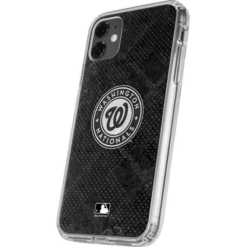 MLB Washington Nationals Dark Wash iPhone 11 Clear Case