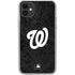 MLB Washington Nationals Dark Wash iPhone 11 Clear Case