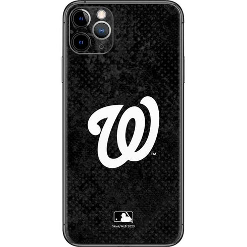 MLB Washington Nationals Dark Wash iPhone 11 Pro Max Skin