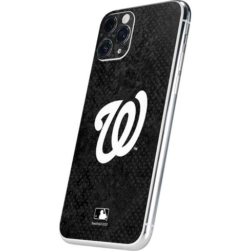 MLB Washington Nationals Dark Wash iPhone 11 Pro Skin