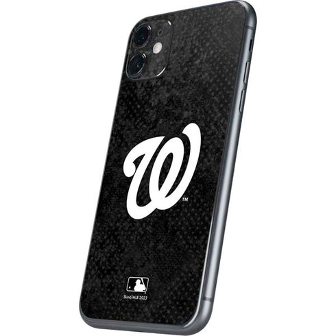 MLB Washington Nationals Dark Wash iPhone 11 Skin
