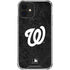 MLB Washington Nationals Dark Wash iPhone 12 Mini Clear Case